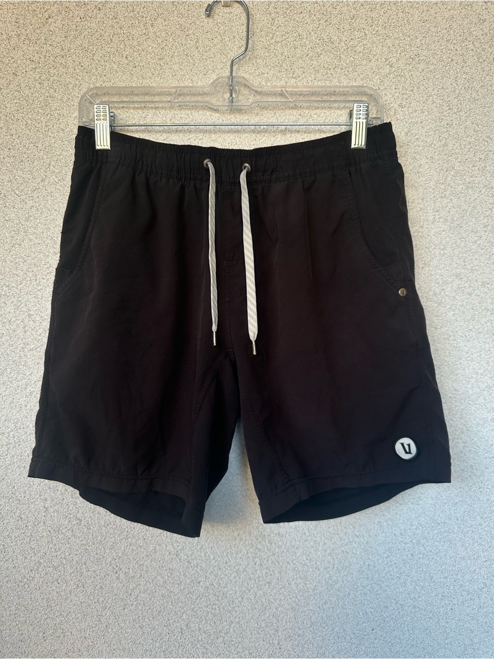 Vuori Kore Short Black Lined 7” Men’s Size Small V302 Performance Athletic